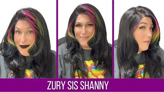 Go Get Her...Now!  Zury Sis Shanny Wig Review | Free Parting Human Hair Blend | Fft Tiedye