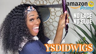 Easy & Affordable Amazon Prime Headband Wig $43+ | Ysdidwigs #Headbandwig #Amazonwig