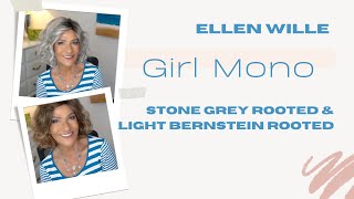 Ellen Wille | Girl Mono | Light Bernstein Rooted | Stone Grey Rooted | Wig Review