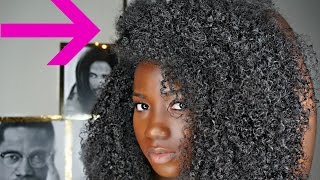 How To Make Your Natural Hair Curly!