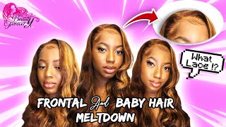 Best Pre-Highlighted Wig ?!| Frontal And Baby Hair Meltdown For Beginners Ft Beautyforever Hair