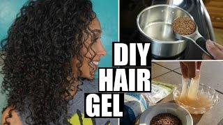 Diy Flaxseed Hair Gel For Curly Hair