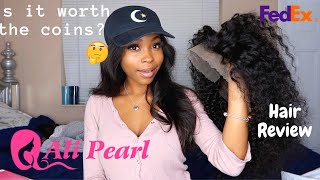 Alipearl Curly Hair Unboxing & Review | Is It Worth It?? .. Best Curly Hair??