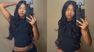 Lazy Girls Must Have! | No Glue Needed Easy Undetectable Hd Lace Closure Wig! | Ft. Arabella Hair