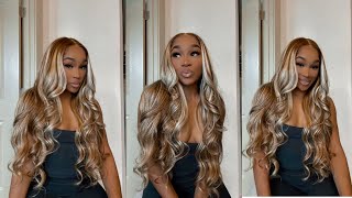 Best Blonde Highlight Wig For Autumn *Buy 1 Get 1 Free* | Perfect For Beginners | Ft. Yolissa Hair