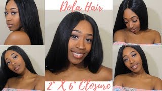 How To Make A Quickweave Wig W/ 2X6 Closure | Dola Hair