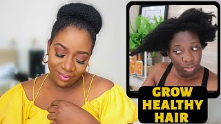 How I Maintain My Natural Natural Hair | Simple Hair Routine | Giveaway