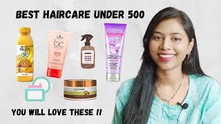 Best Hair Care Products Under Rs.500/- That I Am Currently Loving !!