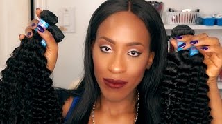 Beauty Forever Aliexpress Brazilian Deep Curly Hair Initial Review