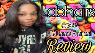 Labhairs Glue Less 5 X 5 Hd Body-Wave Lace Frontal Review 2022