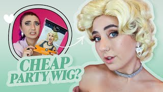 Turning A $10 Party Wig To A $100 Wig!
