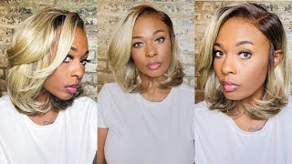 Only $35 Yes You Need It! | Outre Synthetic Hair Sleeklay Part Hd Lace Front Wig - Ara