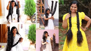 How To Maintain Fallen Hair Extension | Utirnt Muttiyai Vaittu Niillmaannn Attrttiyaannn Muttiyai Pi