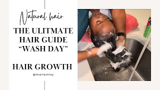 Natural Hair Wash | Wash Day |Hair Growth #Washday  #Haircare