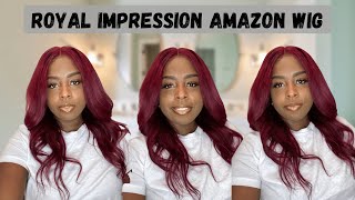 Installing Glueless Lace Front Wig | Royal Impression Hair | Customize Hd Frontal Or Closure