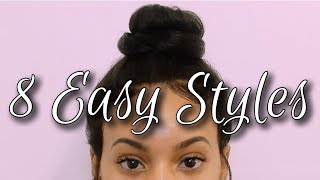 Eight Simple Full Lace Wig Styles  | Ft. Sam'S Beauty