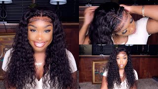 Sis , This Lace Is Giving Scalp!!! | Meltdown Install On Bomb Water Wave Hair  X Beautyforever Hair