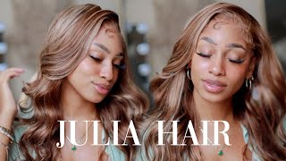 The Perfect Honey Ombre Wig For The Fall | Julia Hair Review