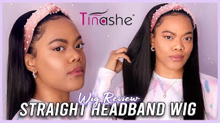 The Best Straight Headband Wig Ever | Tinashe Hair