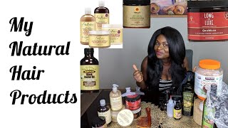 My Favorite Natural Hair Products