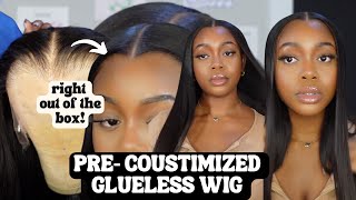*Must Have* The Best Pre-Customized Wig On The Market! Super Natural Hairline Yaki Hair | Omgherhair