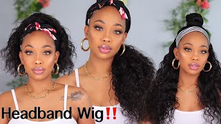 No Lace Front!! This Headband Wig Is All You Need!!- Ft Juliahair