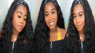Affordable Water Wave Headband Wig !! | Ft. Amazon Water Wave Wig - Unice Hair