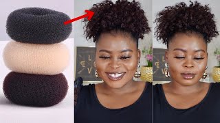 How To Diy Crochet Bun Wig Using Donut Bun Using Xpression Protective Stle