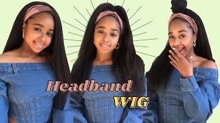 Headband Wig! | Easy Protective Style! | Beginner Friendly || Ft. Wiggins Hair