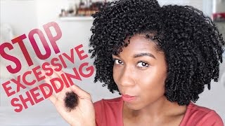 Stop Excessive Hair Shedding + Hair Loss Fast! How To Tea Rinse | Natural Green Tea