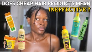 Cheap Hair Products Doesnt Mean Ineffective| Cheap & Effective Conditioners For Natural Hair