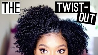 Natural Hair | Twist-Out Tutorial
