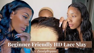 Beginner Friendly Hd Lace Natural Install | Wowafrican X  Lovelybryana