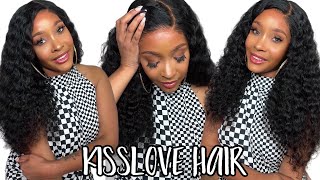 5X5 Hd Lace Deep Wave Closure Wig Install| Ft. Kisslove Hair
