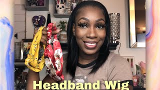 $47 Headband Wig | Human Hair Straight Wig | Pariss Desarae