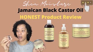 Honest Review: Shea Moisture Jamaican Black Castor Oil Shampoo, Conditioner And Masque