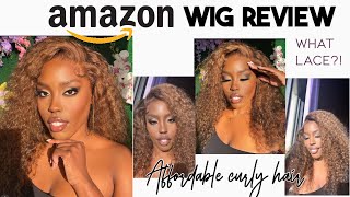 Best Affordable Amazon Wig | Review + Unboxing + Honest Opinion | Highlight Ombre 13X4 Deep Wave Wig