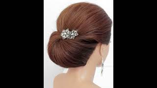 Easy Hairstyle. New Bridal Updo For Long. #Shorts