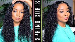 Ready For Spring W/ These Curls!  | Wig Install Damaging Your Hairline? | Beauty Forever