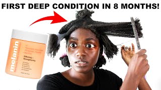 I Really Let My 4C Hair Dry Out. Only Naptural85 Can Save Me Now... Melanin Haircare On 4C Hair
