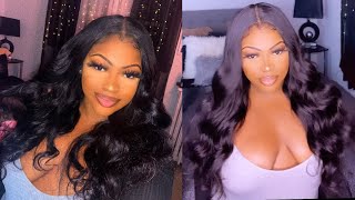 This Wig  Fake Scalp Body Wave Closure Wig | Donmily Hair