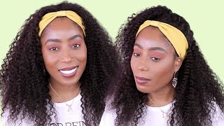 Edith Beginner Friendly Curly Headband Wig Review|Ft Superbwigs