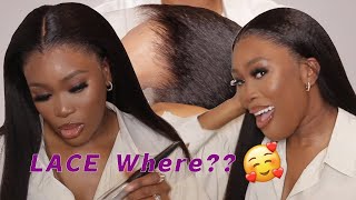 100% Beginner Friendly Wig Install | Realistic Kinky Straight Hd Lace Natural Hairline 13X6 Wig