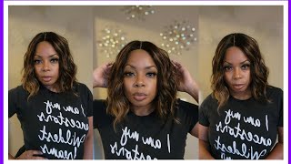 3 Words: Simple And Easy  || Outre Synthetic Hair Hd Lace Front Wig - Jalysana