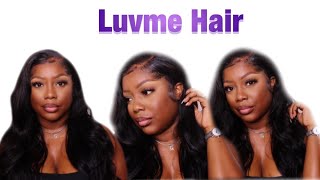 Luvme | Undetectable Invisible Lace Glueless 13X4 Frontal Lace Wig | Real Hd Lace