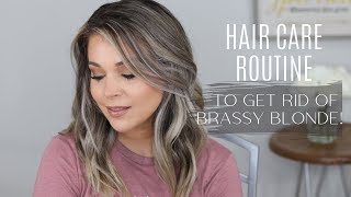 Hair Care Routine For Ash Blondes | My Favorite Hair Products