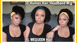 Wequeen Hair| Grab-N-Go Headband Wigs 3C 100% Human Hair Wigs | Affordable Human Hair Headband Wig