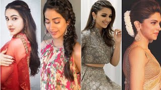 9 Easy Hairstyle For Saree Look || Easy Hairstyle For Party || Hair Style Girl || New Hairstyle