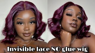 Glueless Invisible Lace Wig By @Luvme Hair