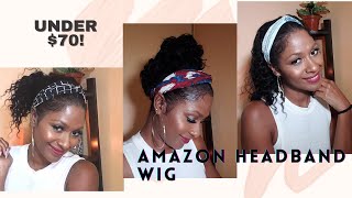 Amazon Headband Wig| Under $70! | Is It Worth It?